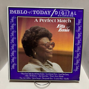 1980 Pablo Records Vinyl 33 LP Ella Fitzgerald “A Perfect Match” Canada Press